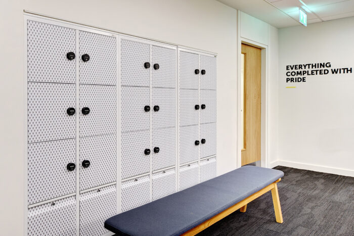 Office metal lockers