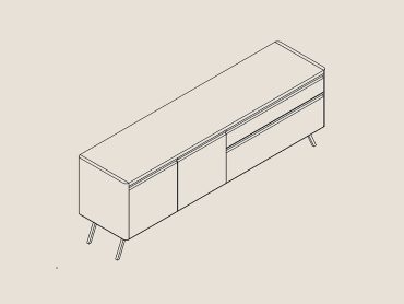 Ferro industrial style office furniture