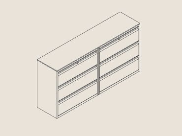 raw metal drawer storage