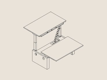 Flexiform height adjustable desks
