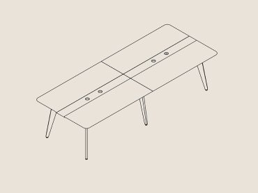 Channel poseur work table