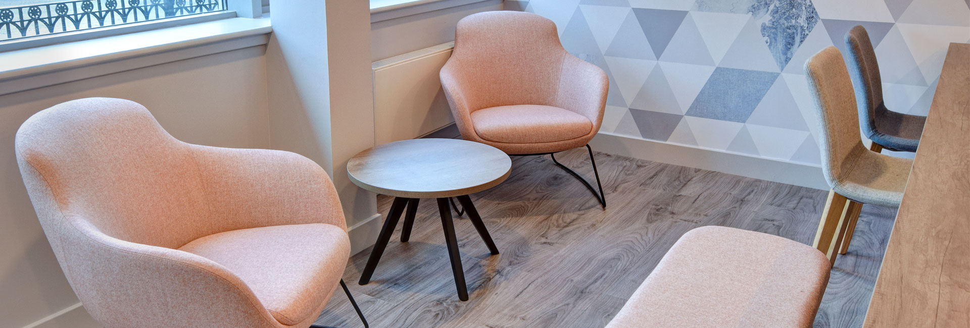 X range wood coffee table for offices