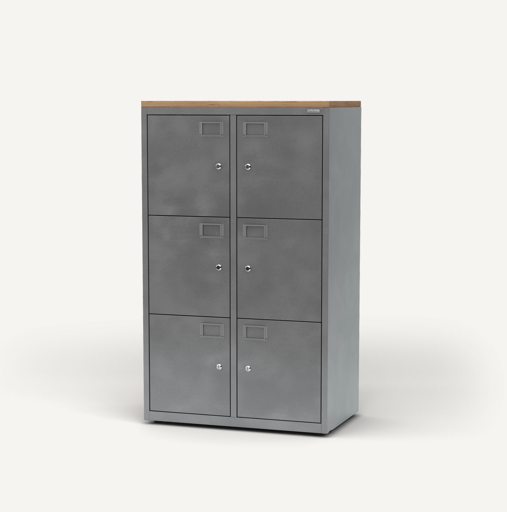 industrial raw metal locker