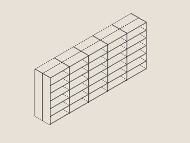 Flexilink library and archive shelving