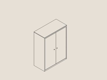 2 Door Coat Storage Locker