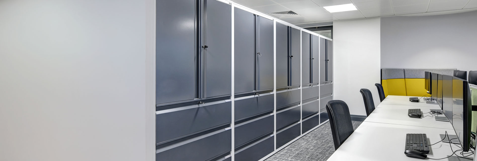 Multifunctional office storage cabinet