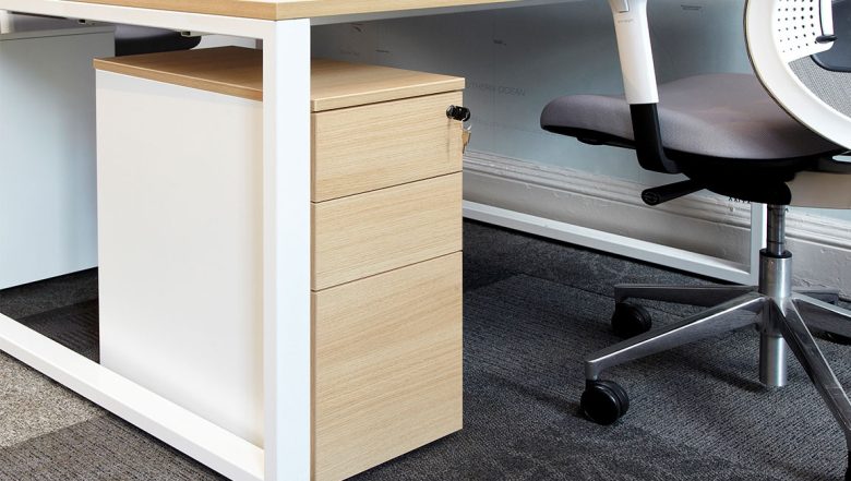 Office storage pedestal