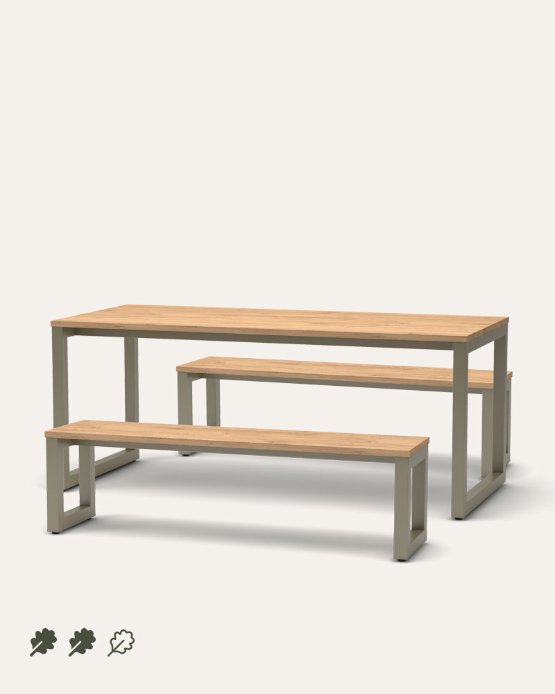Canteen bench seat