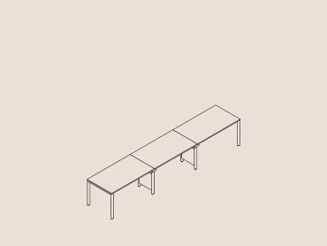 Pico side to side modular desk