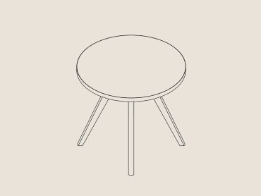 X Range office side table