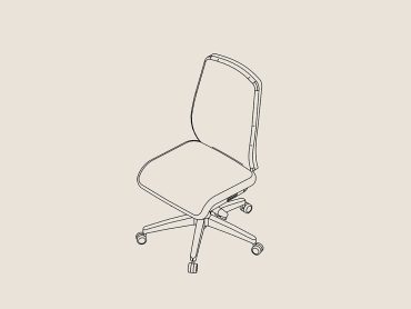 Actualize upholstered task chair