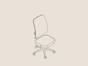 Equity no arm task chair