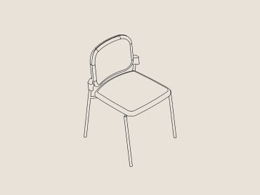 Equity visitor 4 leg stacking meeting chair