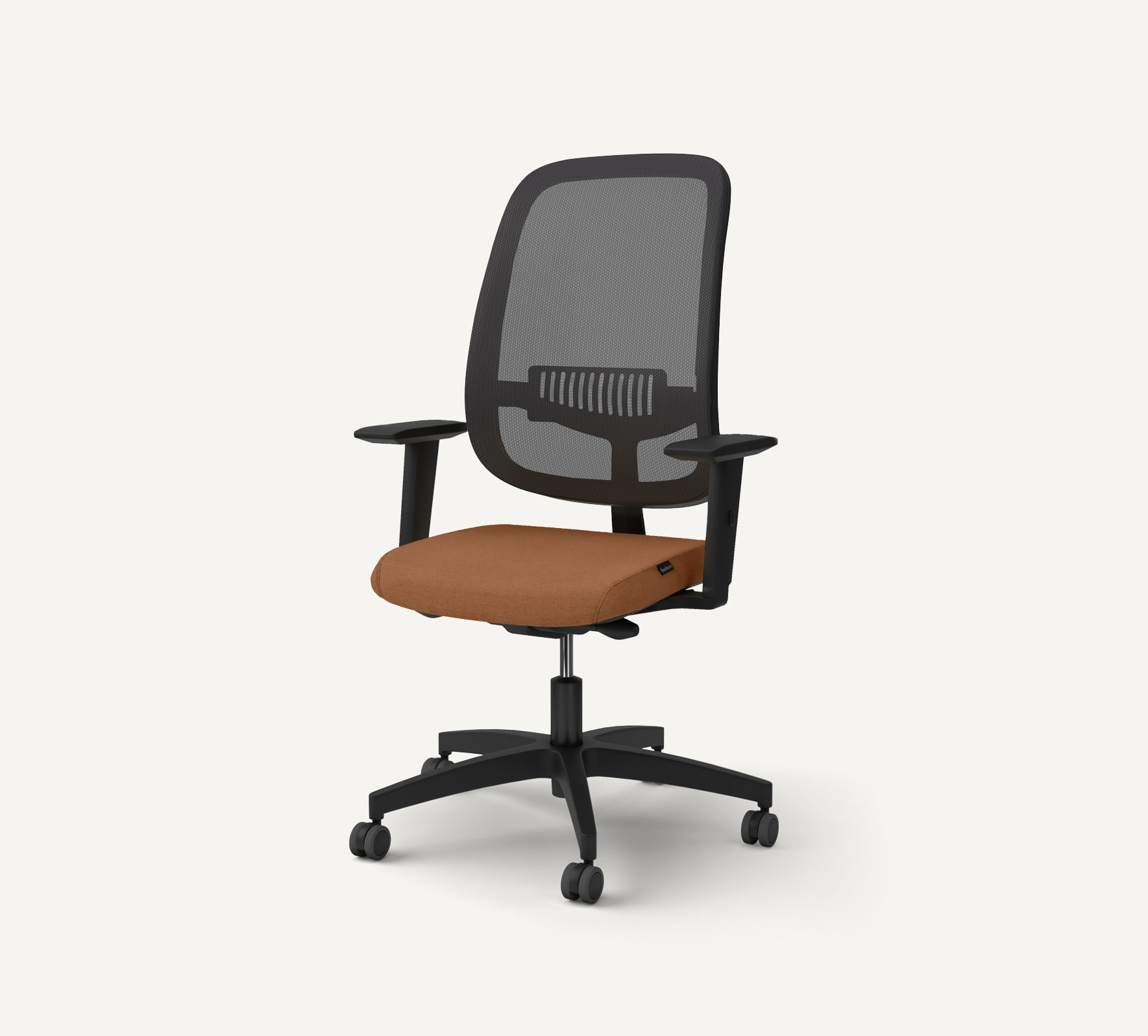 Equity office task chair with mesh back