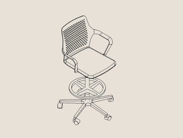 Flexi-Work draughtsman chairs