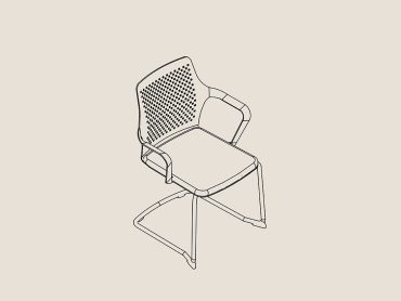 Flexi-Work Cantilever meeting chair