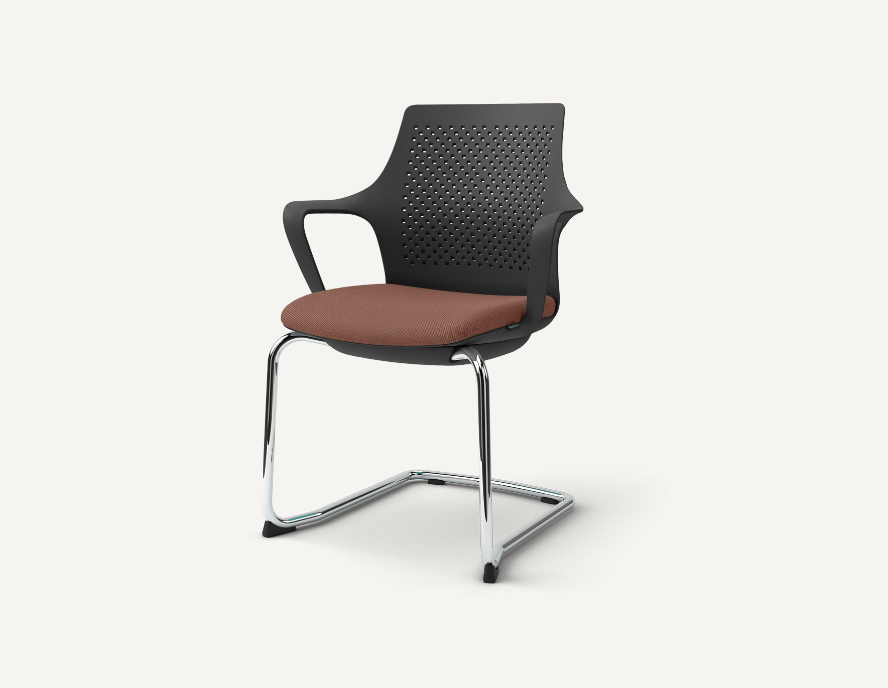 Flexi-Work office meeting chair with cantilever frame