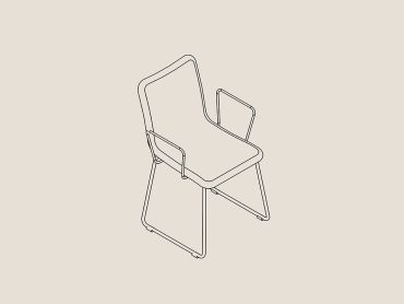 Miss skid base meeting chair