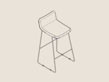 Miss metal office stools