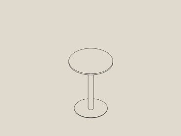 Flexiform UK Additions circular bar tables