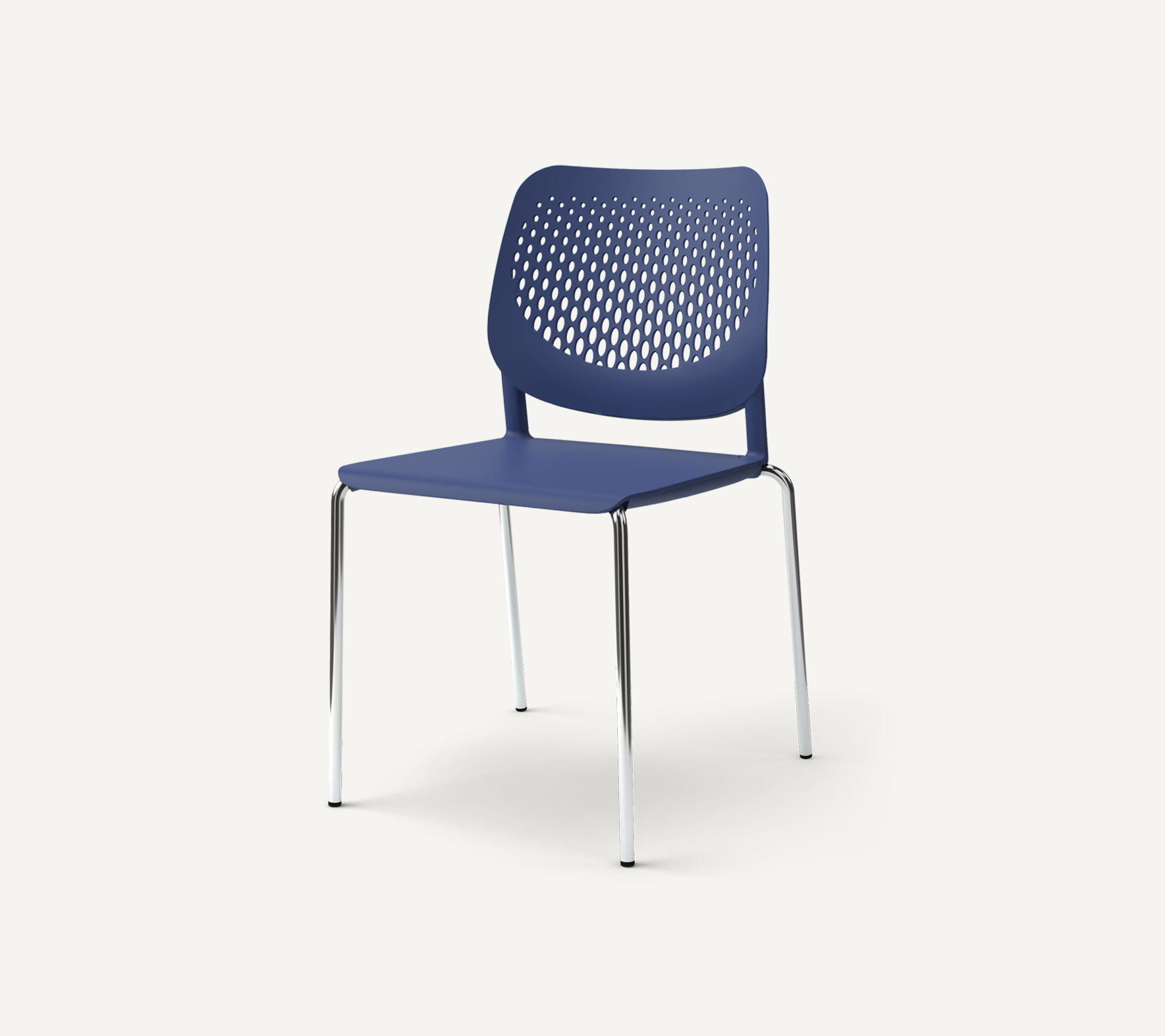 One-Shot commercial stacking chairs