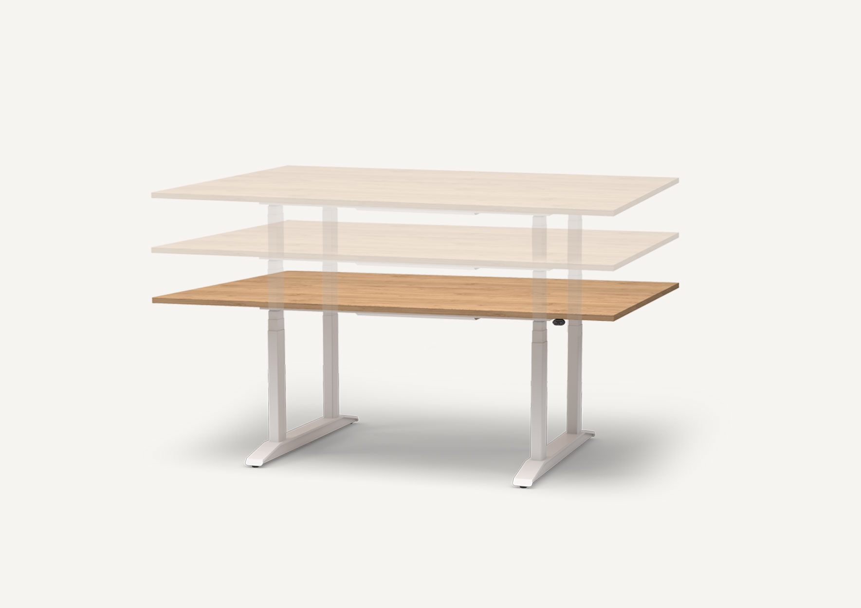 Jot-Up meet height adjustable tables