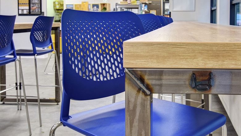 One-shot office stools