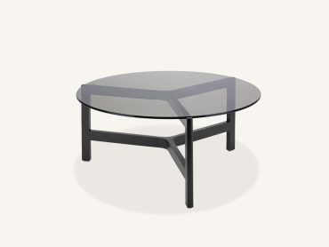 Glass office coffee tables