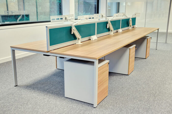 6 person office desk