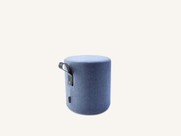 Davison Highley Bertie pouffee with handle