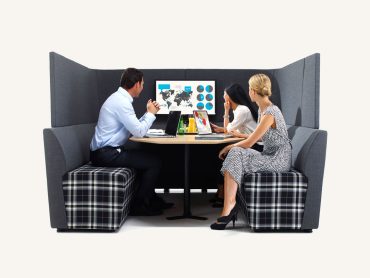 Orangebox Away from the desk AWTD meeting booths