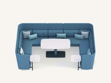 Orangebox Beyond the desk modular office sofa