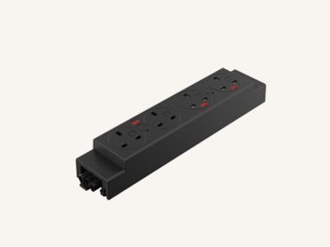 Under desk office electrics