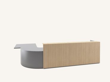 Reception solide reception counter