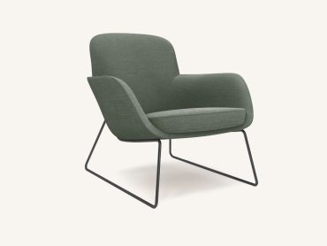 Low back lounge chair