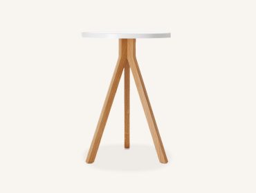 Wood side tables