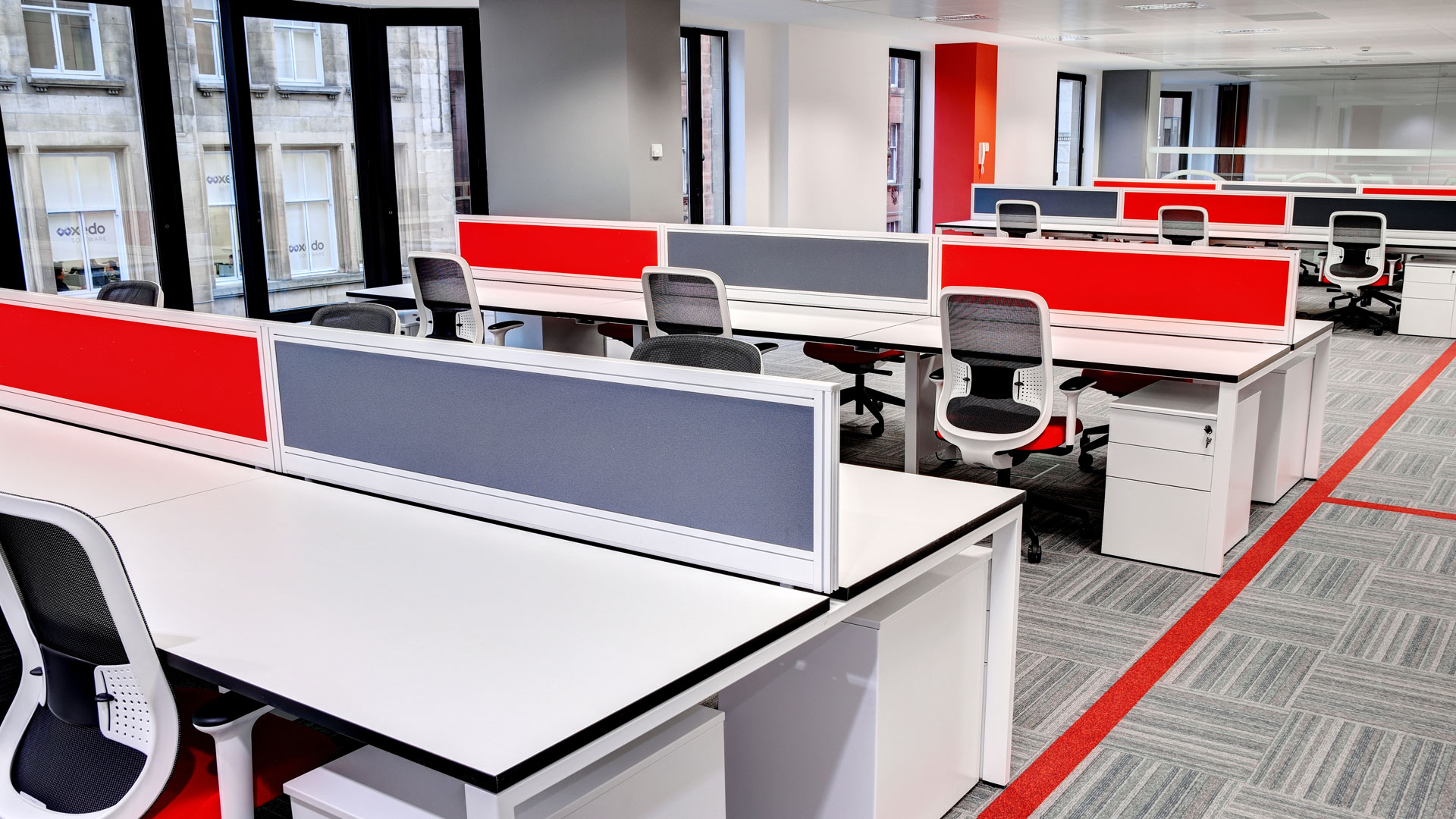 Envoy office furniture installation
