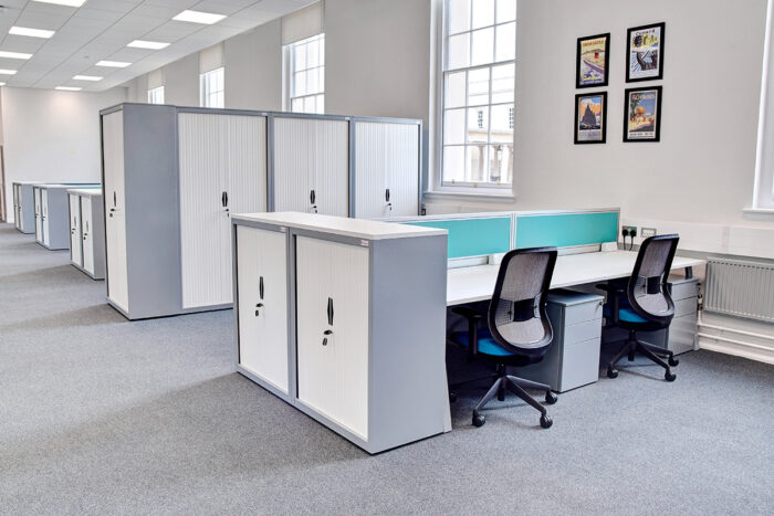 Office tambour storage unit