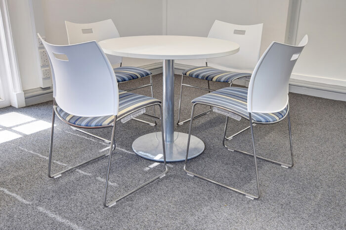 Round office meeting table