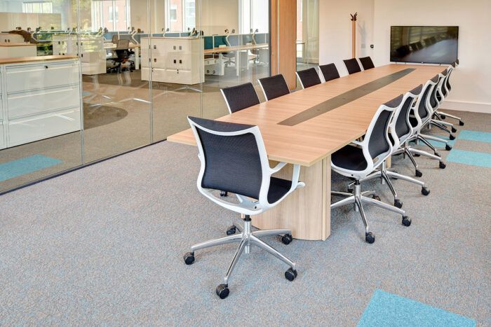 Traditional office meeting table