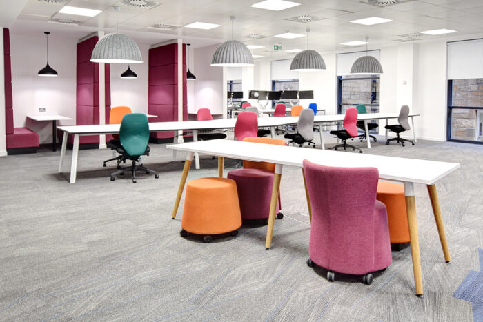 Collaborative work desks