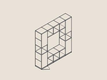 FlexiGrid Office Shelving and media walls