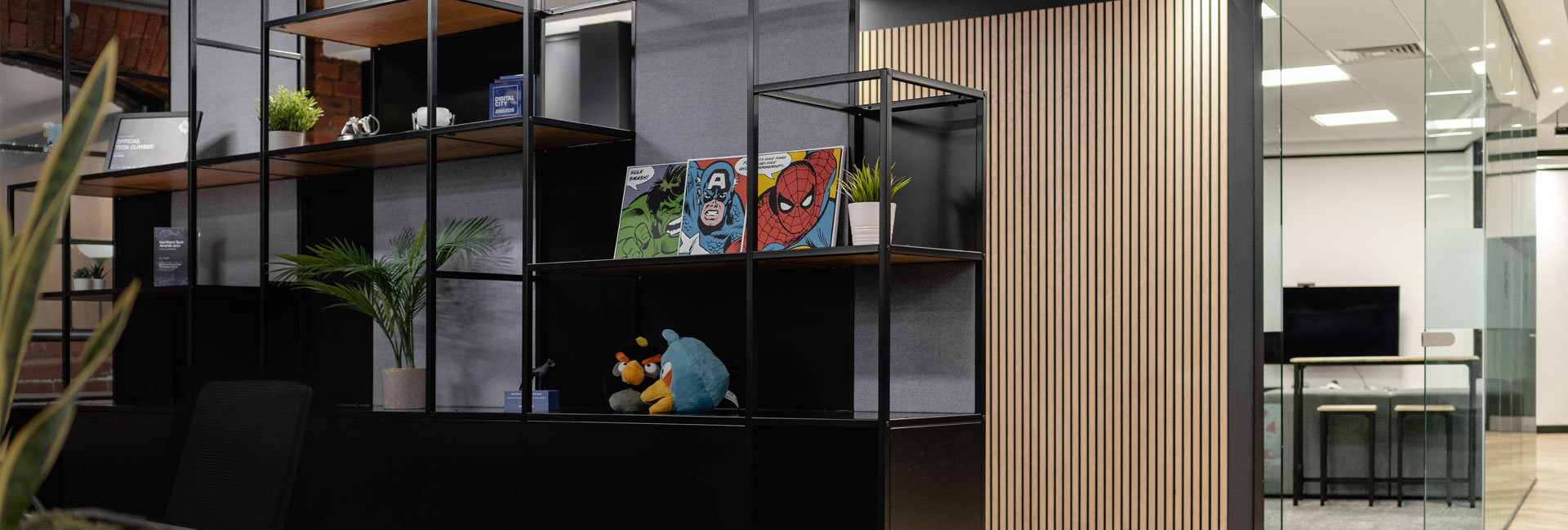 Office Display Shelving System