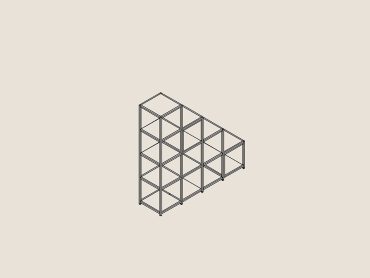 Stepped office shelving