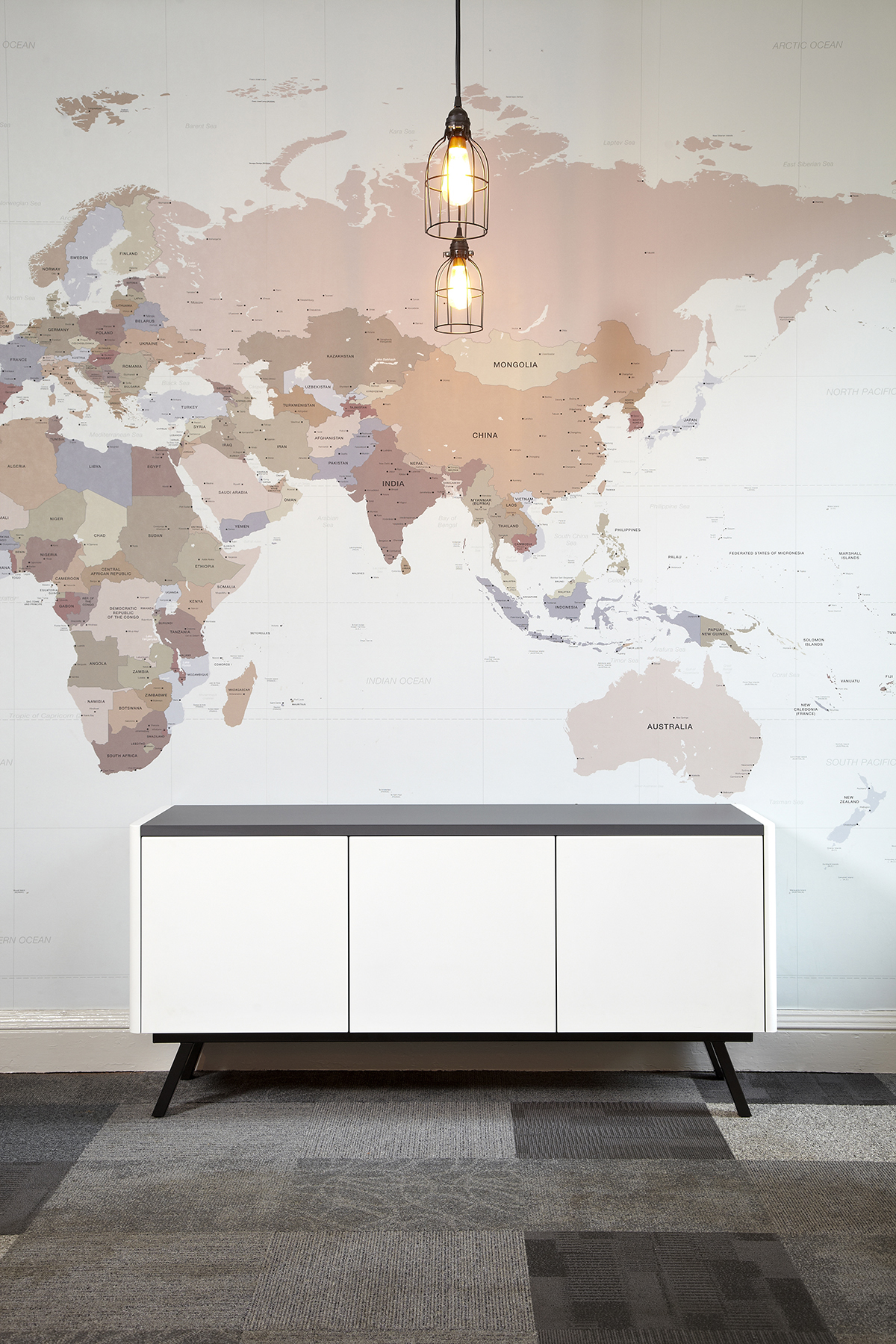 Office sideboard storage unit