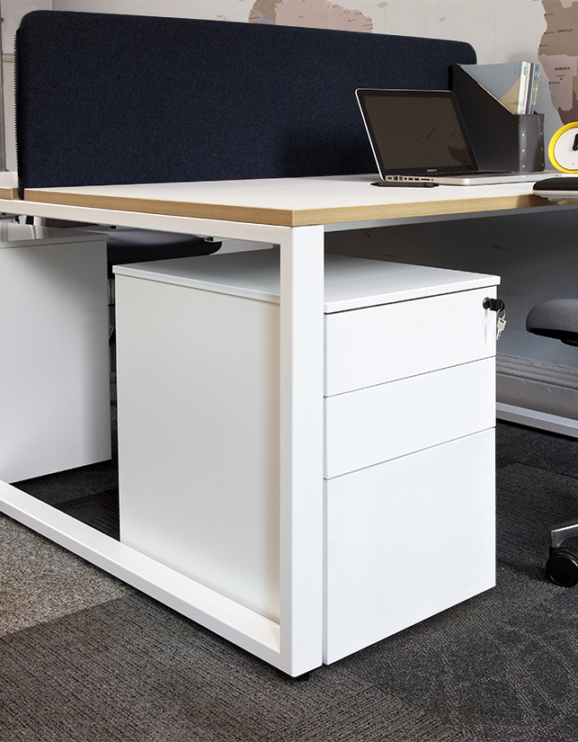 Office pedestal storage