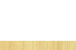 White MFC with Oak Edge