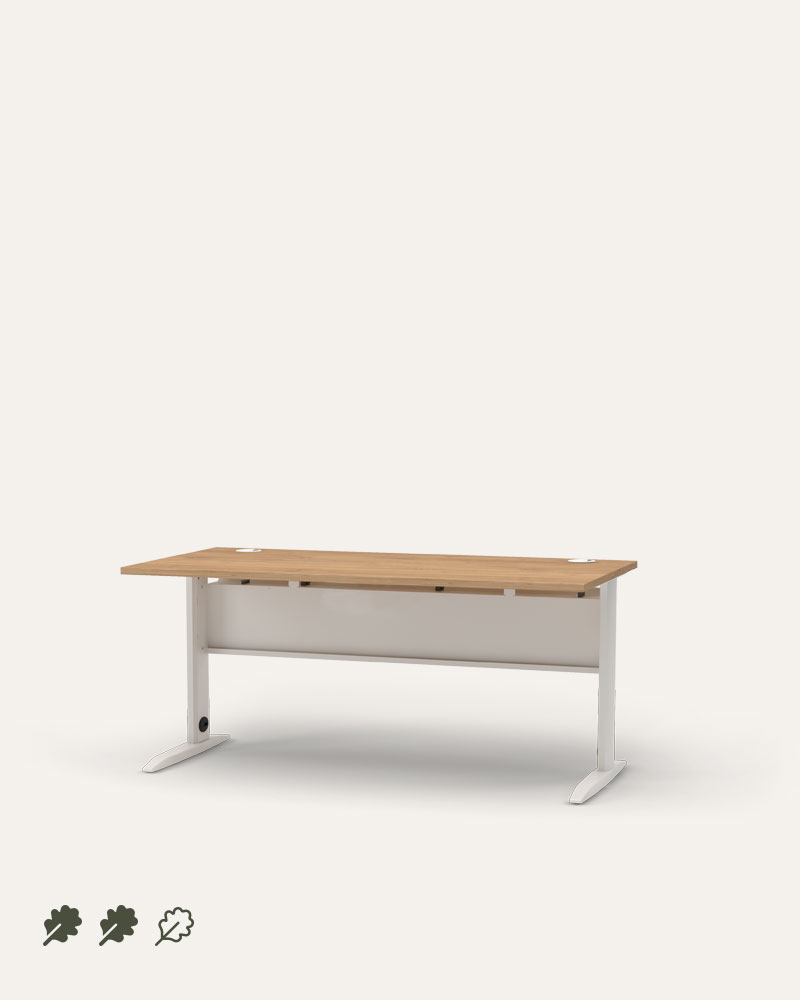 Modular cantilever desk