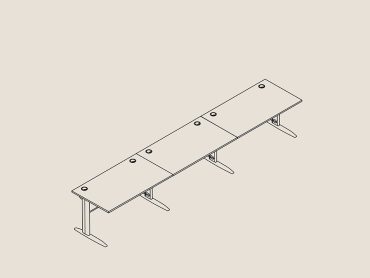 Todd modular office desks