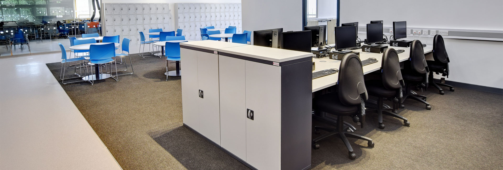 metro storage cupboard install